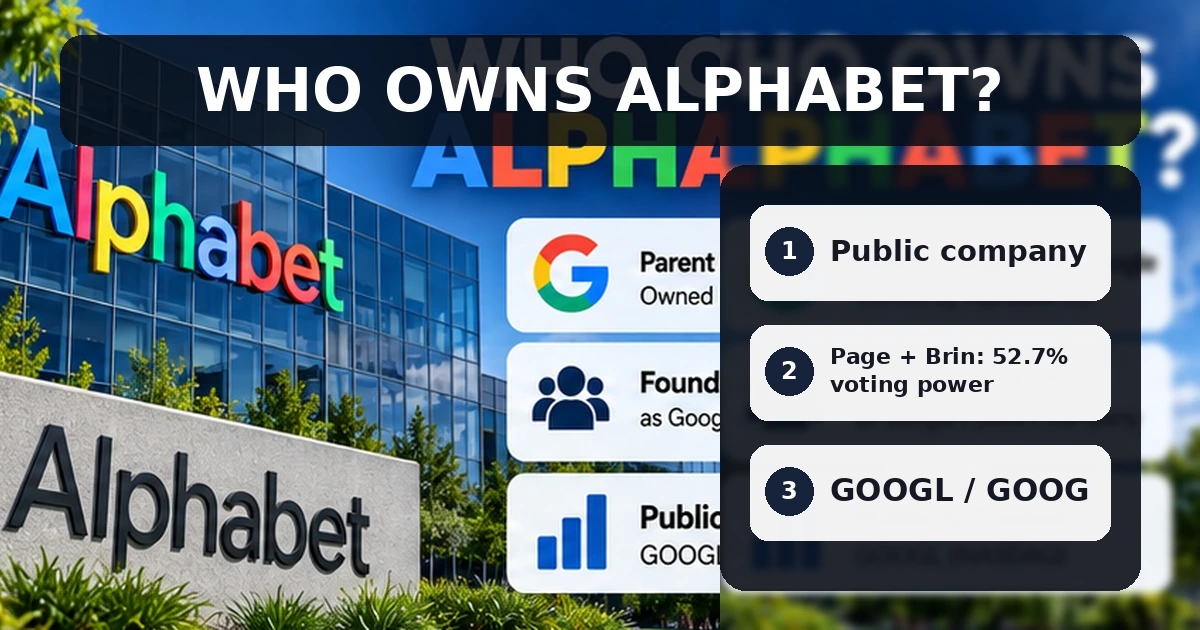 Who owns Alphabet