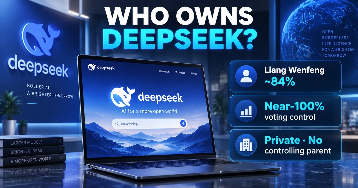 Who owns DeepSeek