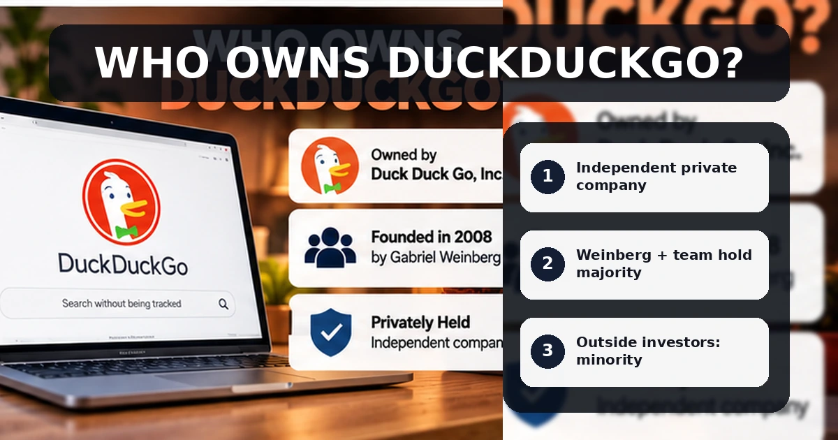 Who owns DuckDuckGo