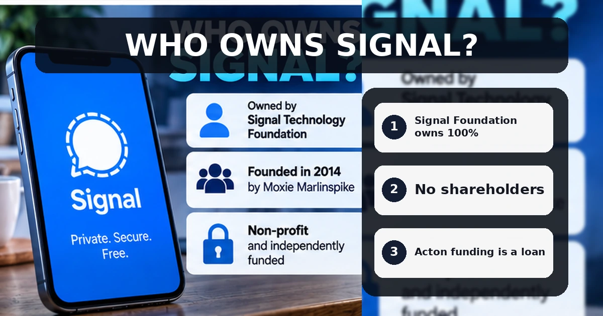Who owns Signal