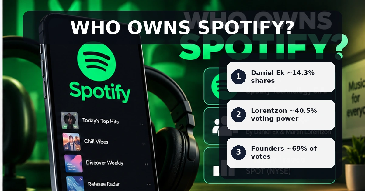 Who owns Spotify