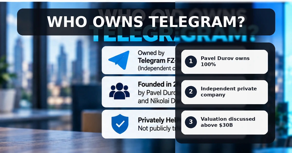 Who owns Telegram